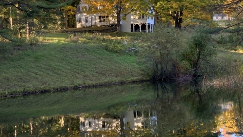 The house and pond