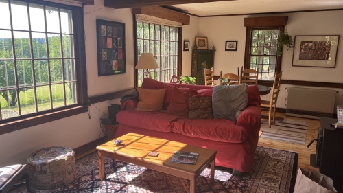 living & dining area