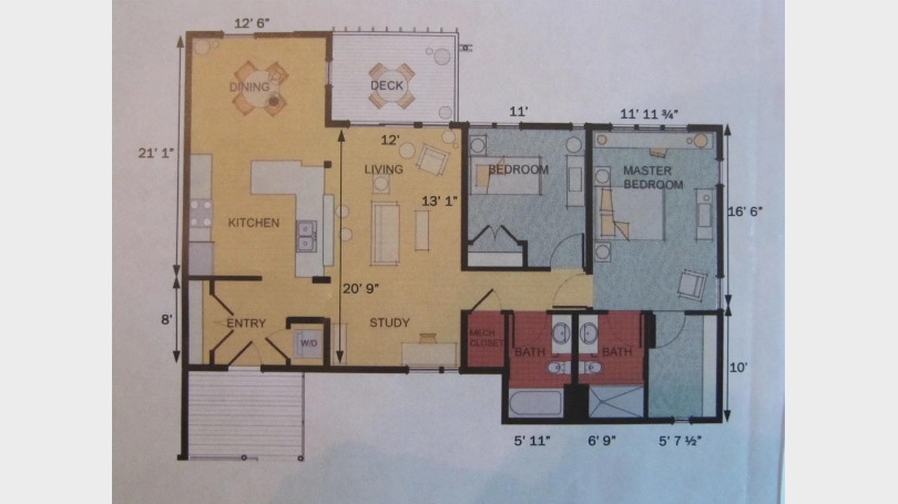 2B Floor Plan