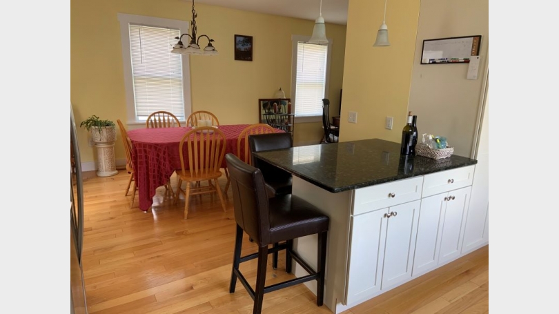 Dining room from kitchen