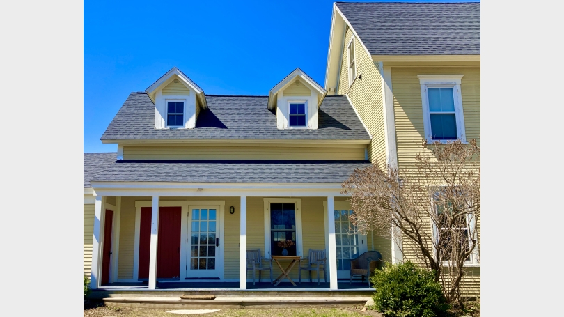Front porch and entrance