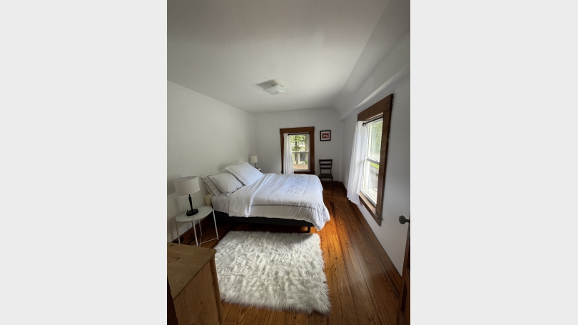 Bedroom 1 at Hazen house