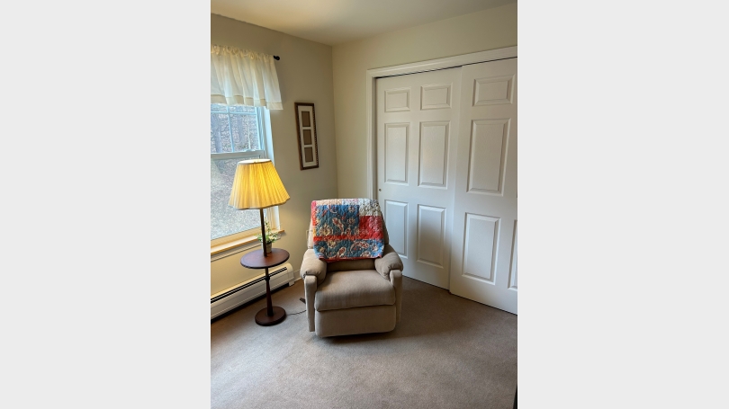 chair in bedroom