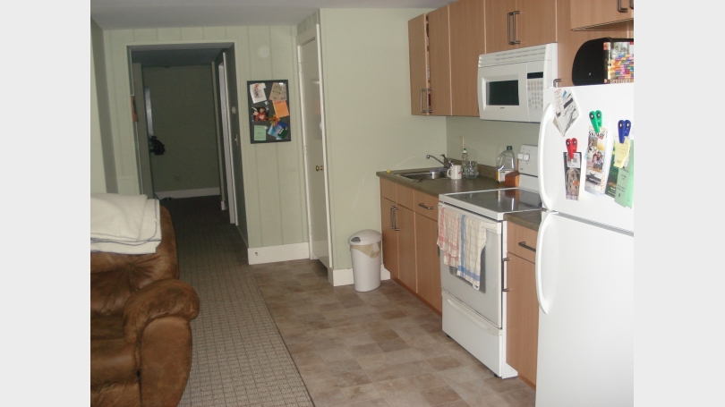Hallway to Bedroom and Bath