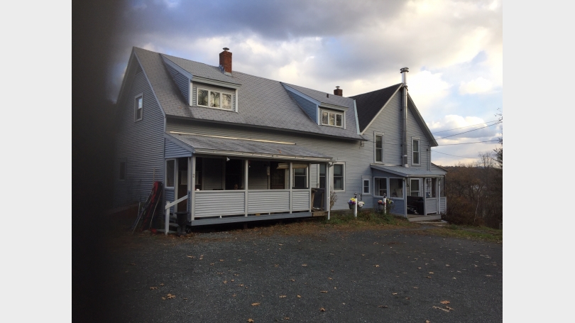 Outside of Duplex