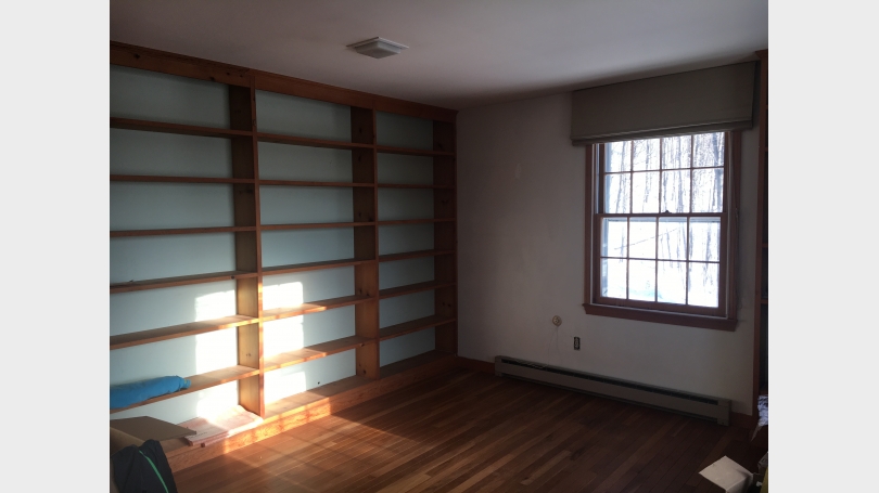 Bedroom/library