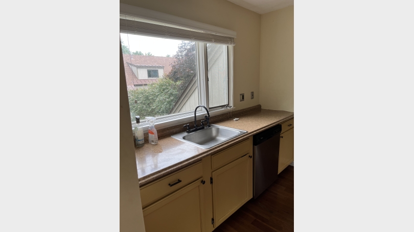 Kitchen (8.5x8.5') sink/window