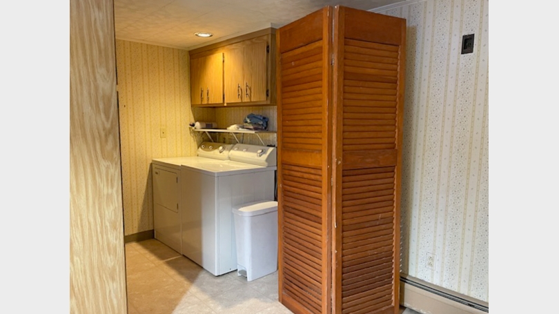 laundry area