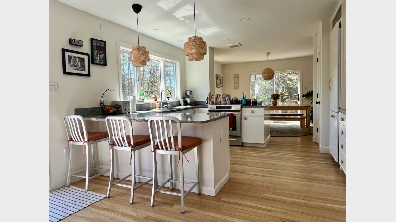 Newly renovated kitchen