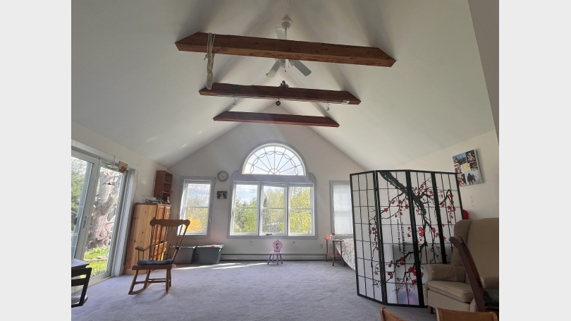 Living room of the house