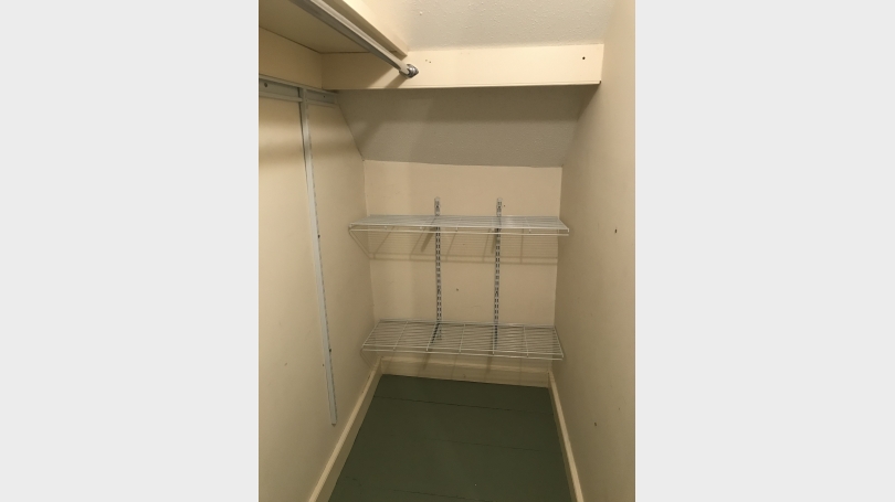 three walk in closets