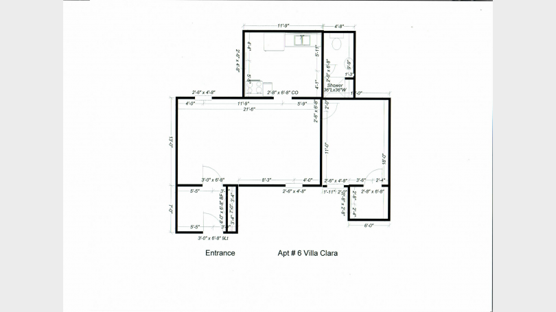 Apartment layout 
