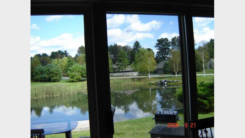 view of pond view of pond